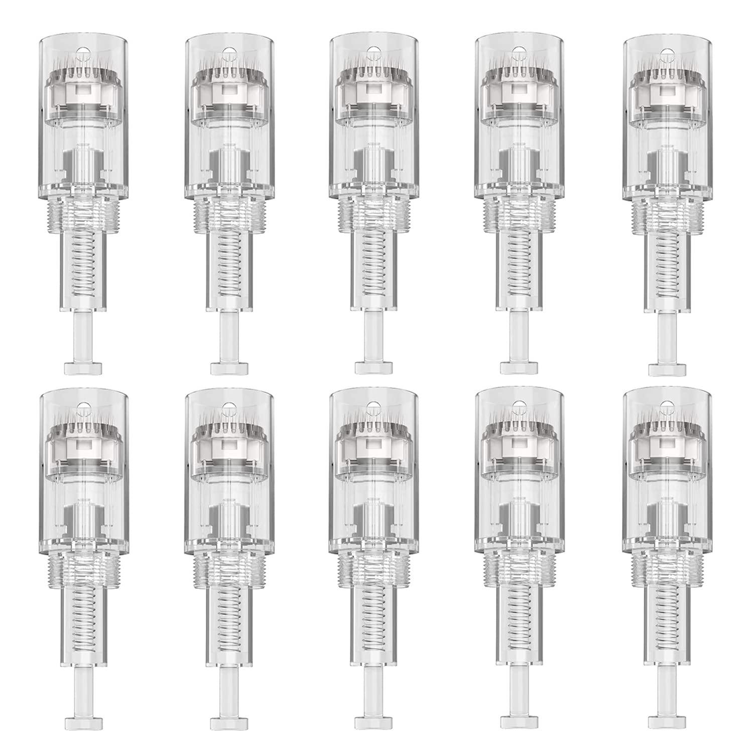 PIPM microneedling cartridges in home packaging ready for at-home skincare sessions