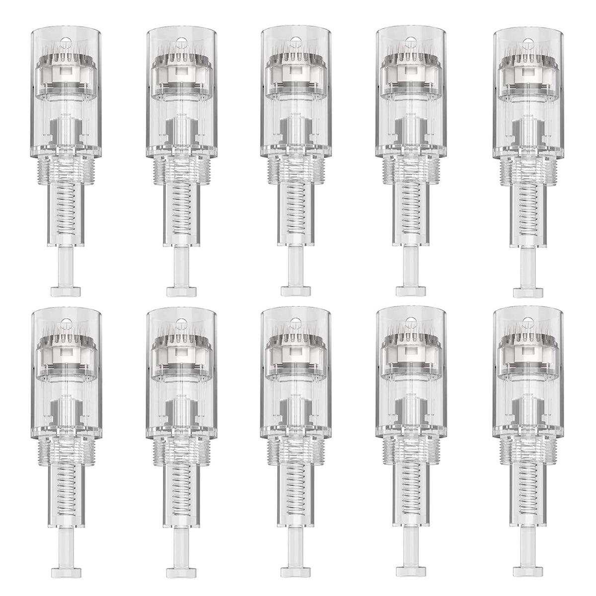 PIPM microneedling cartridges in home packaging ready for at-home skincare sessions