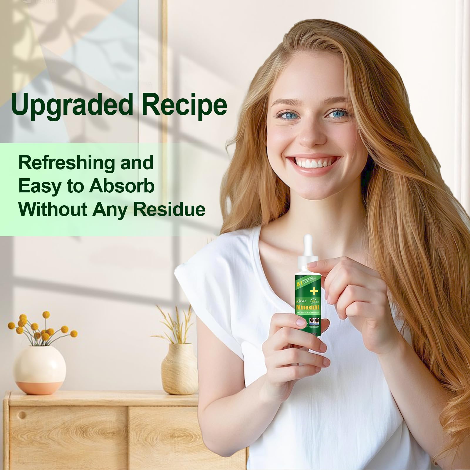 Pipuxi biotin ingredient close-up signaling hair health support