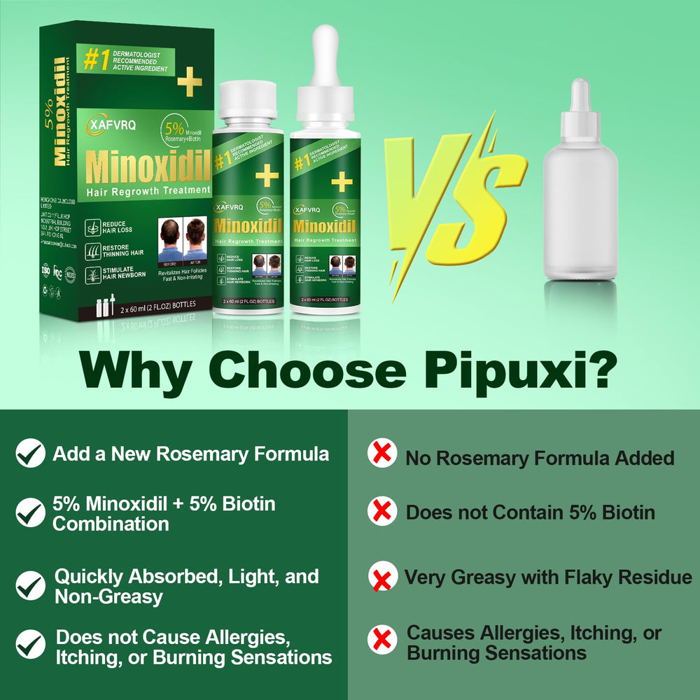 Pipuxi light non-greasy formula absorbs quickly into scalp