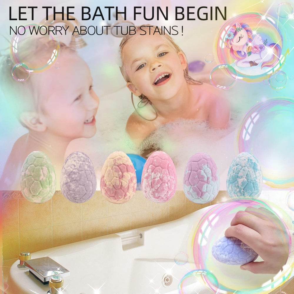 Piroo no-stain-tub-bath-bombs rinse clean after use.