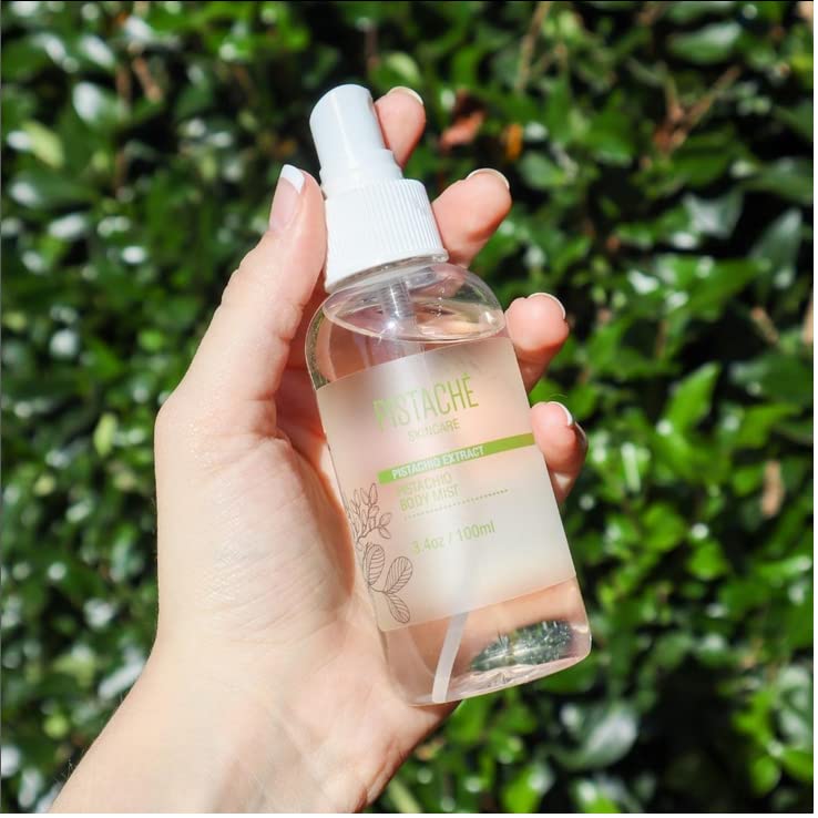 Pistache Skincare pistachio biscotti fragrance notes captured for a cozy, comforting scent experience