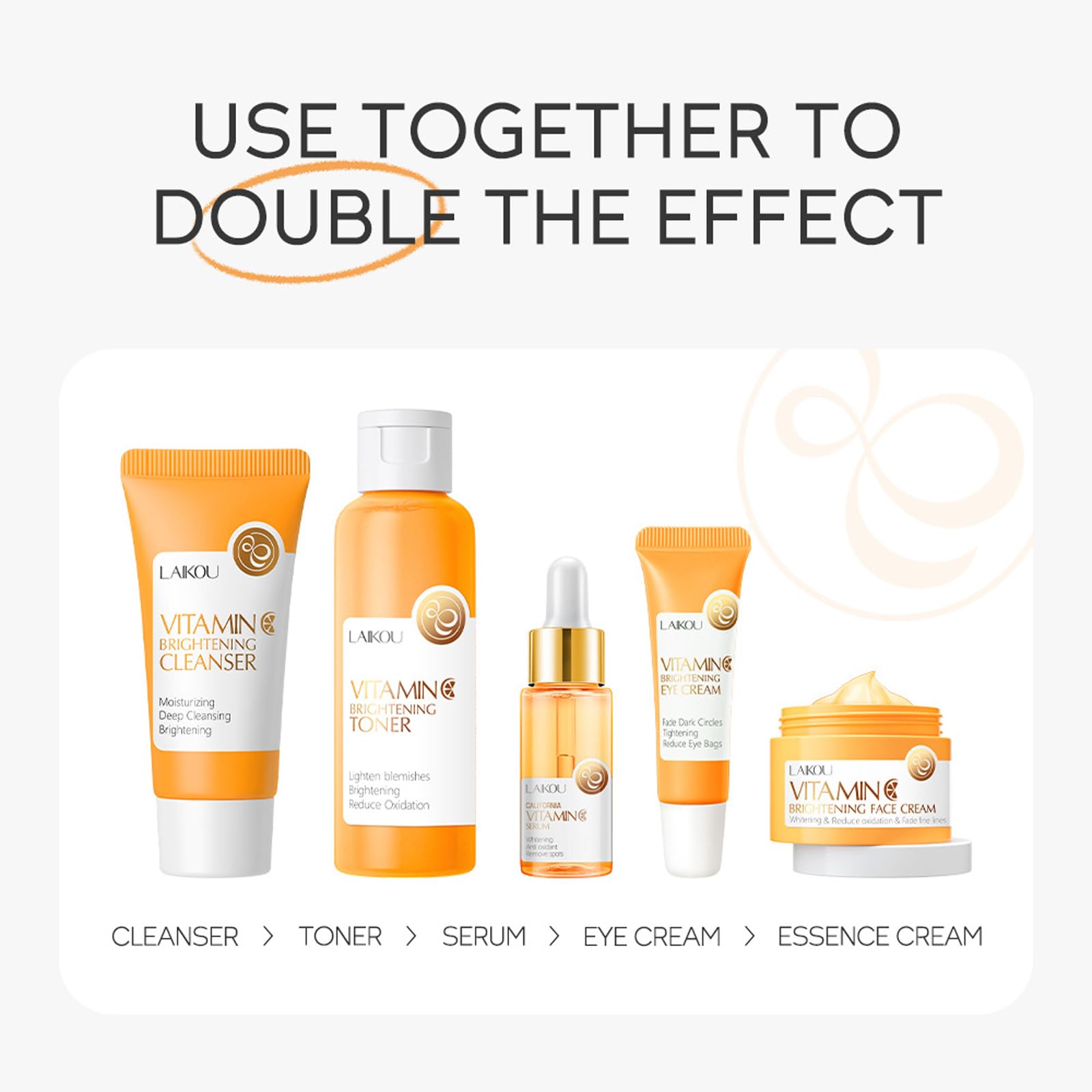 PIWINE skincare gift set travel-size kit for on-the-go routines
