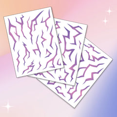 Pixel Hearts demon energy pattern tattoo offers bold cosplay-ready detail and character vibes.