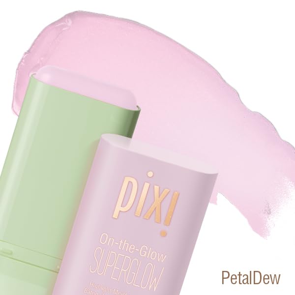 Pixi Beaming Bliss CheekTone swatch close-up emphasizes color adaptivity.