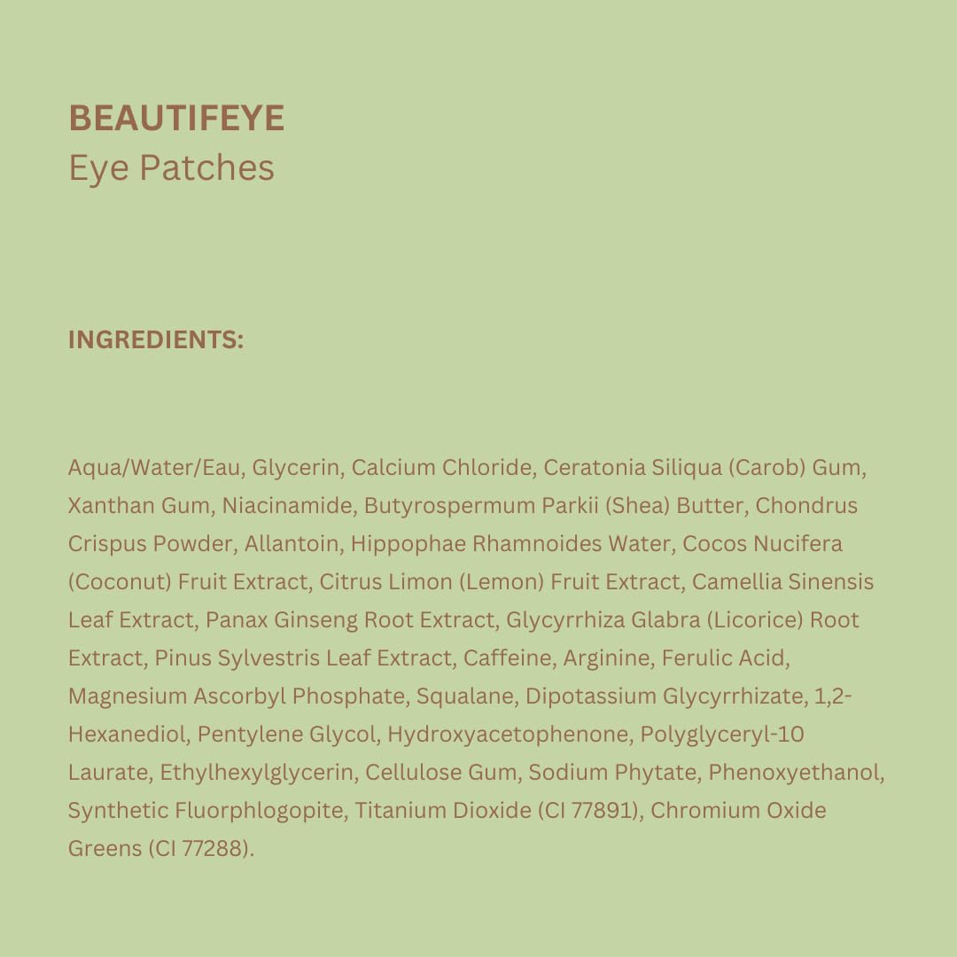 Pixi BeautifEYE patch on eye area conveying a refreshed, awake look