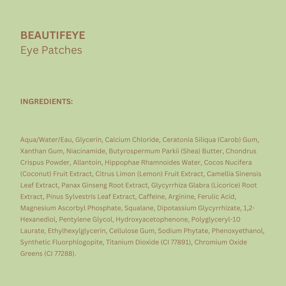 Pixi BeautifEYE patch on eye area conveying a refreshed, awake look