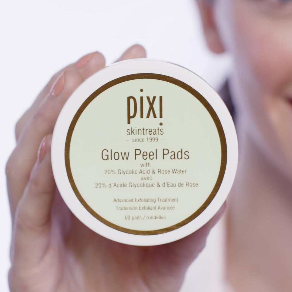 Pixi Beauty Glow Peel Pads in hand showing texture and ease