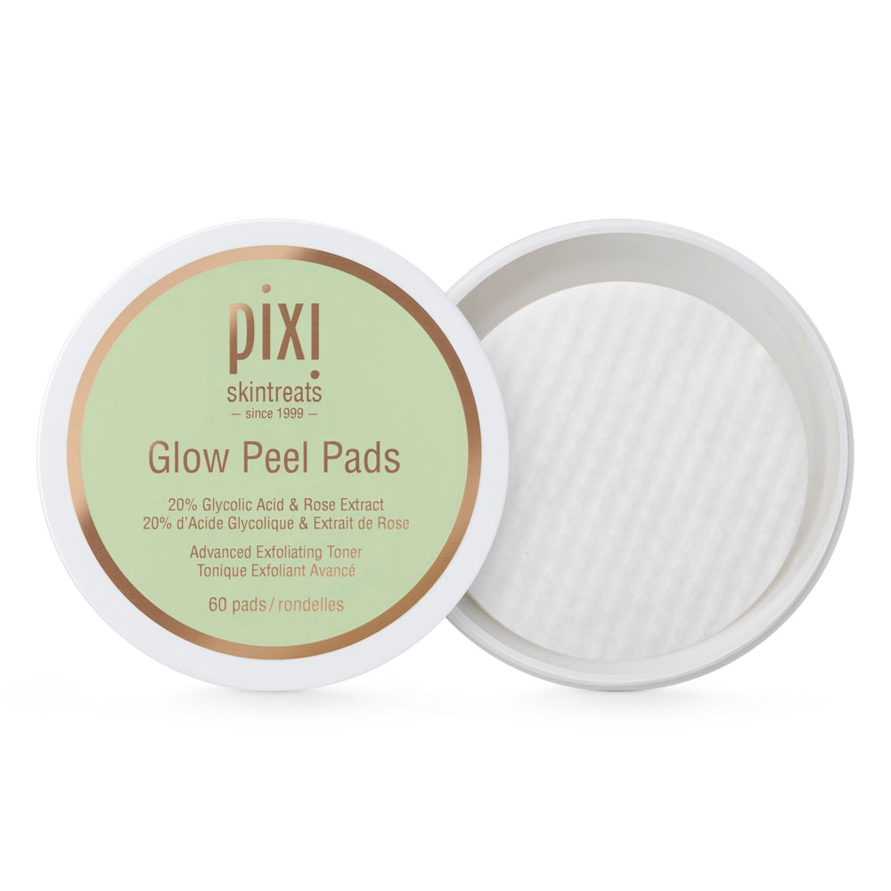 Pixi Beauty Glow Peel Pads pack ready for nighttime exfoliation and glow