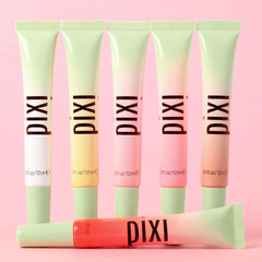 Pixi LipTone Peachyness gloss close-up with a mirror-like finish.