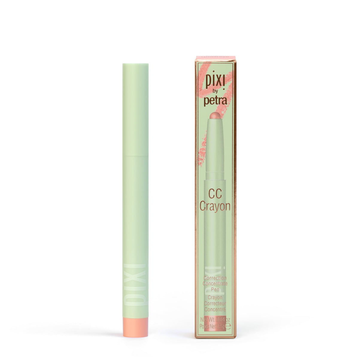 Pixi CC Crayon Bright Undereye pencil close-up showing peach correction for under-eye brightness