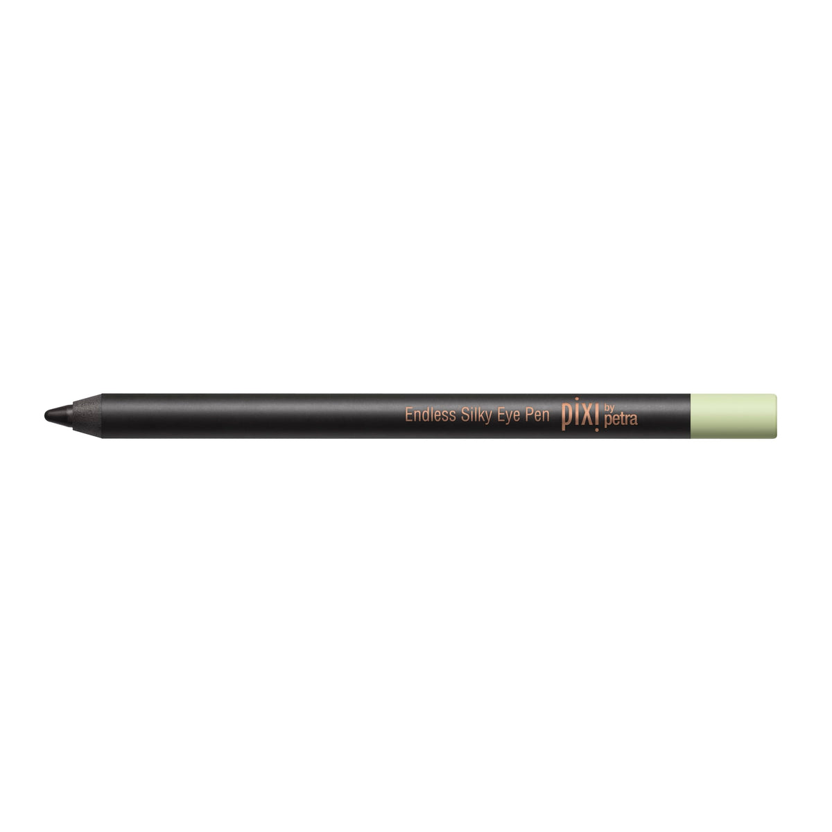 Pixi Endless Silky Eye Pen Black Noir cap closeup for precise eyeliner control.