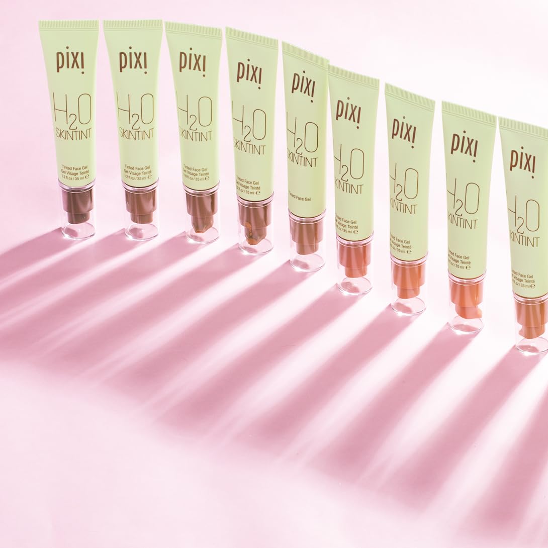 Pixi H2O SkinTint rose water highlight shows hydrating soothing touch