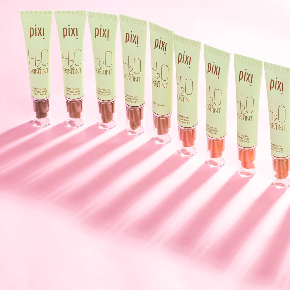 Pixi H2O SkinTint rose water highlight shows hydrating soothing touch