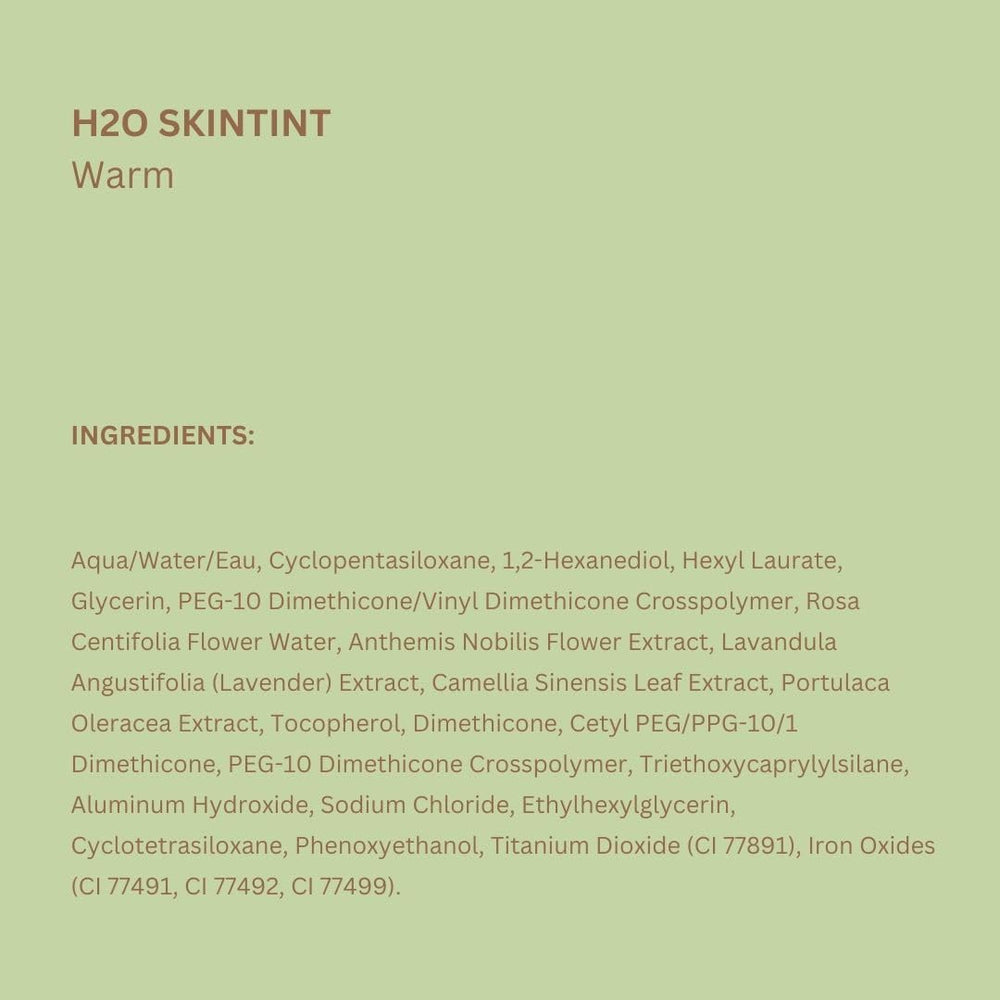 Pixi H2O SkinTint vegan and cruelty free symbols reinforce ethical skincare
