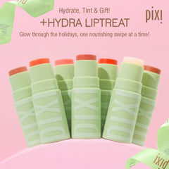 Pixi Hydra LipTreat Rosette cap open ready for on-the-go use