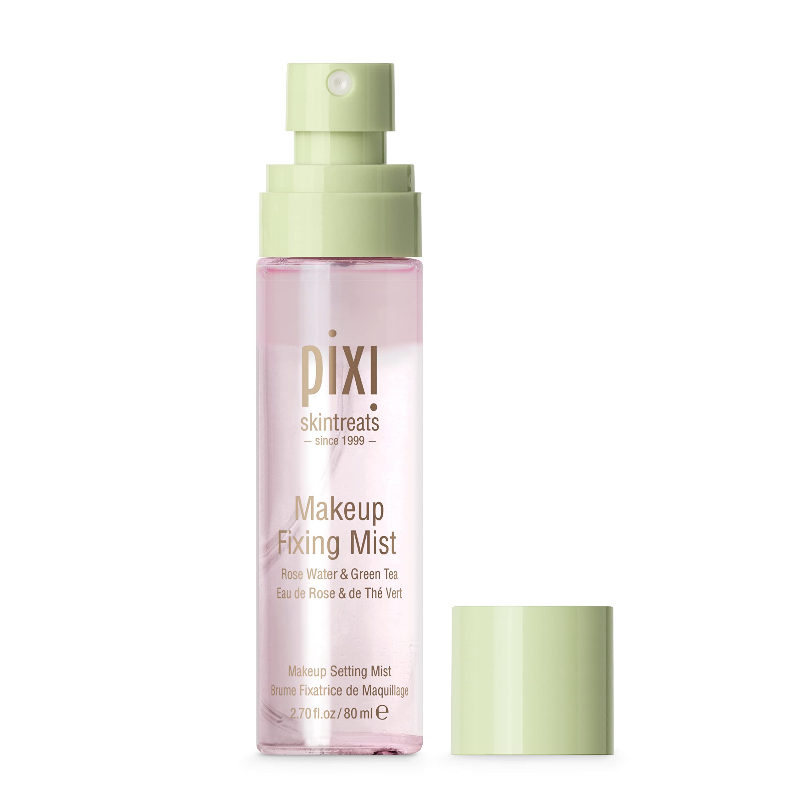 Pixi makeup fixing mist refreshes makeup during the day