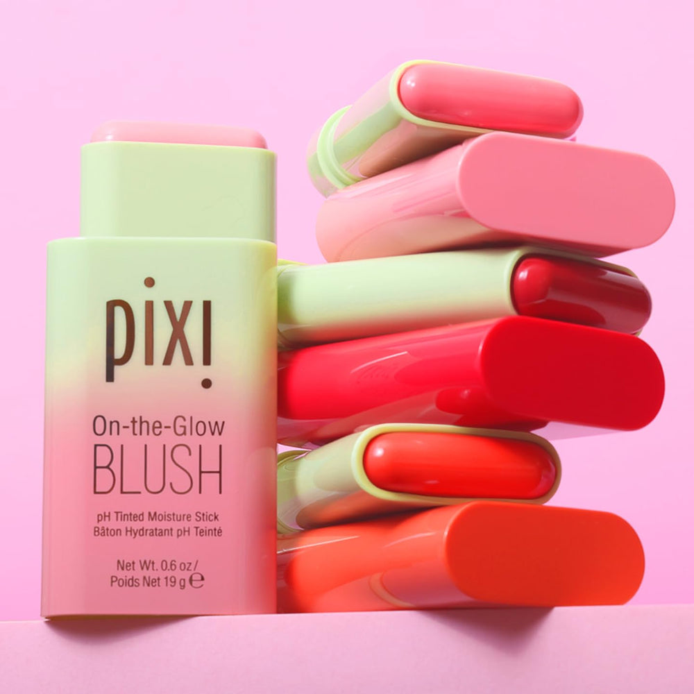 Pixi On-the-Glow Blush Ruby suits all skin tones with soft, wearable glow.