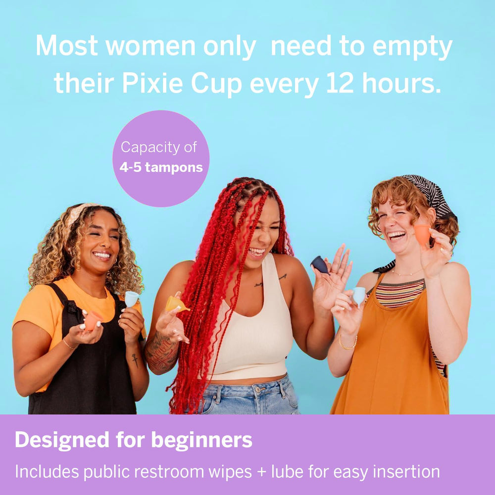 Pixie Cup metal-free and toxin-free design