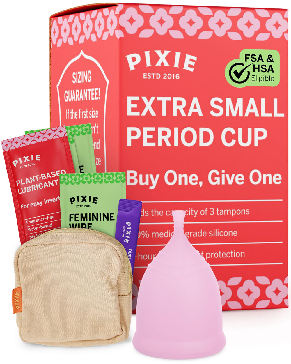 Pixie Cup soft silicone close-up showing smooth, skin-friendly material for comfortable wear