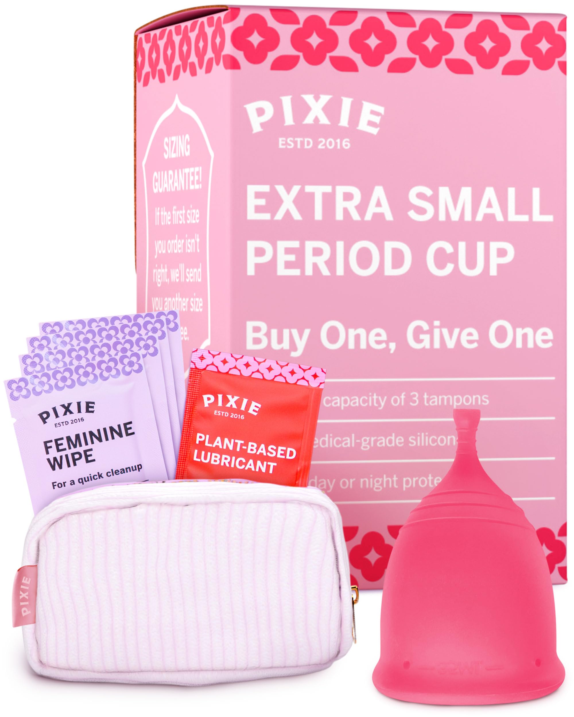 Pixie Cup soft silicone close-up shows skin-friendly material and smooth surface for daily wear
