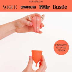 Pixie Cup soft silicone shows comfortable wear