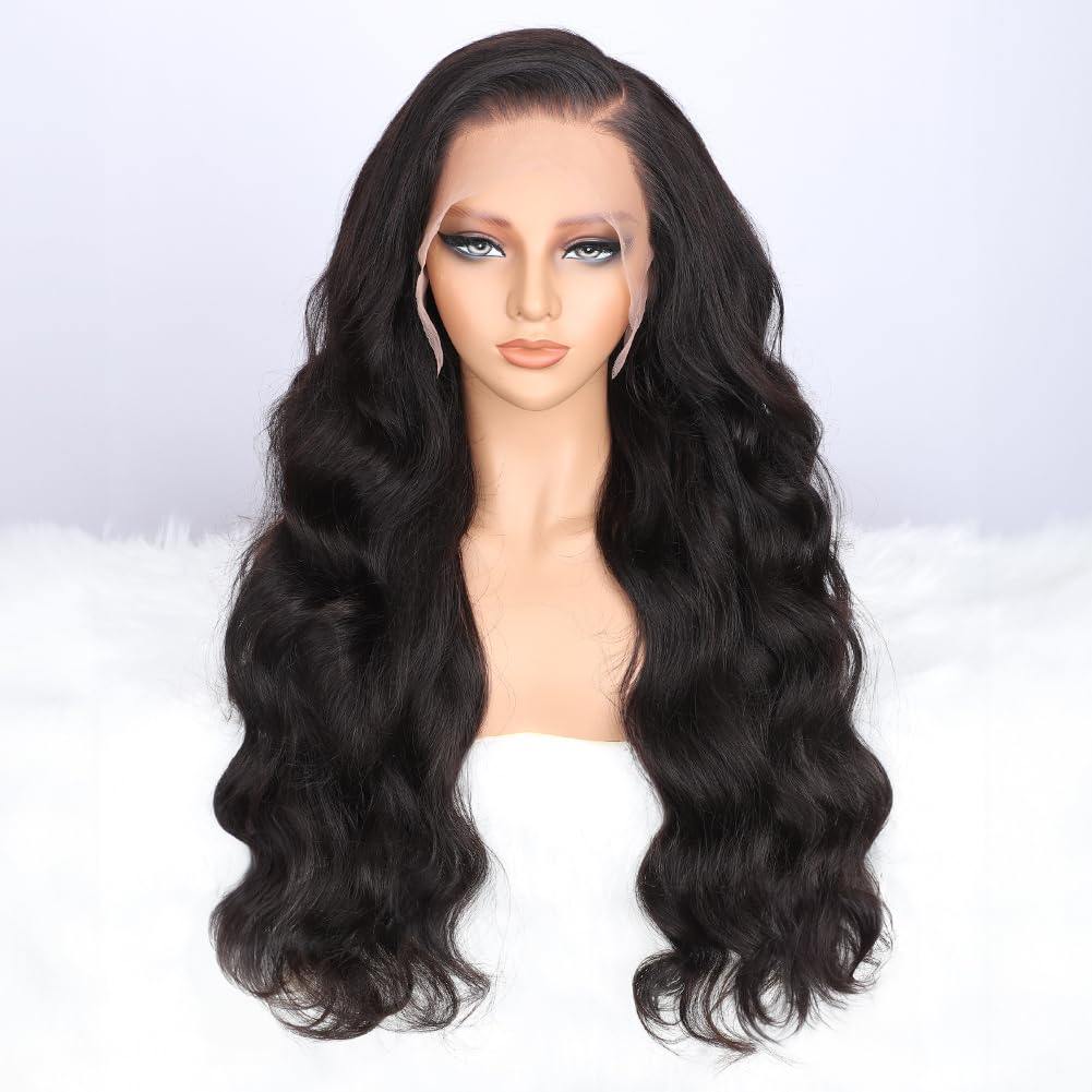 Pizazz 13x4 HD lace-front wig closeup with invisible lace for seamless part