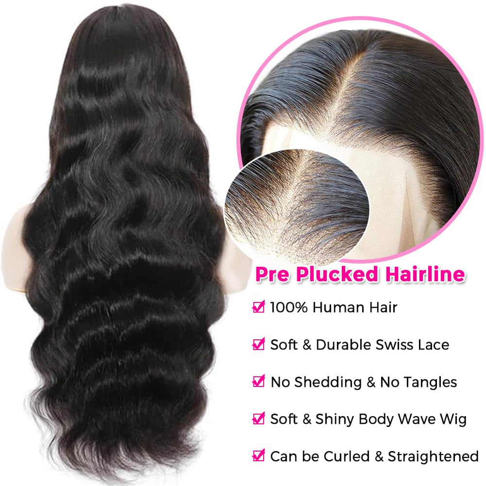 Pizazz 180-density human hair wig delivers full, voluminous waves.
