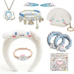 PJKJEUU kawaii headband blue adds playful charm to daily outfits