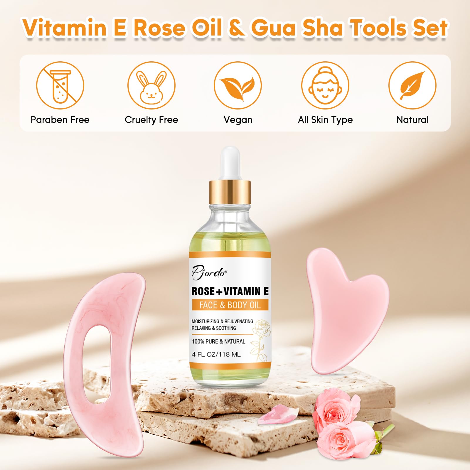 Pjordo Spa setup conveys relaxing skincare routine