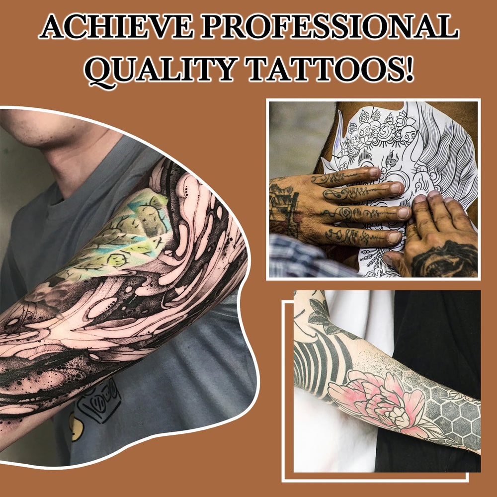 Pjordo gel for temporary tattoos enables quick, comfortable studio sessions