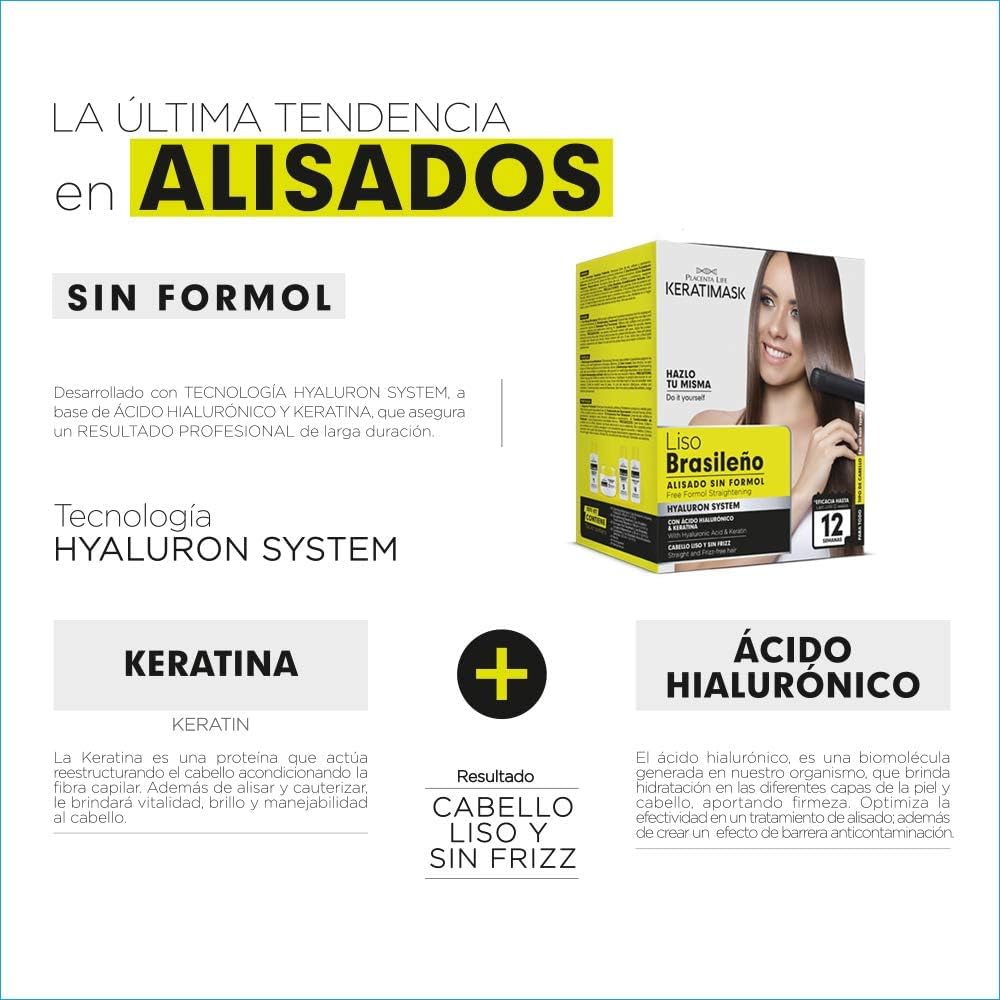 Placenta Life Keratimask long-lasting smooth results after application.