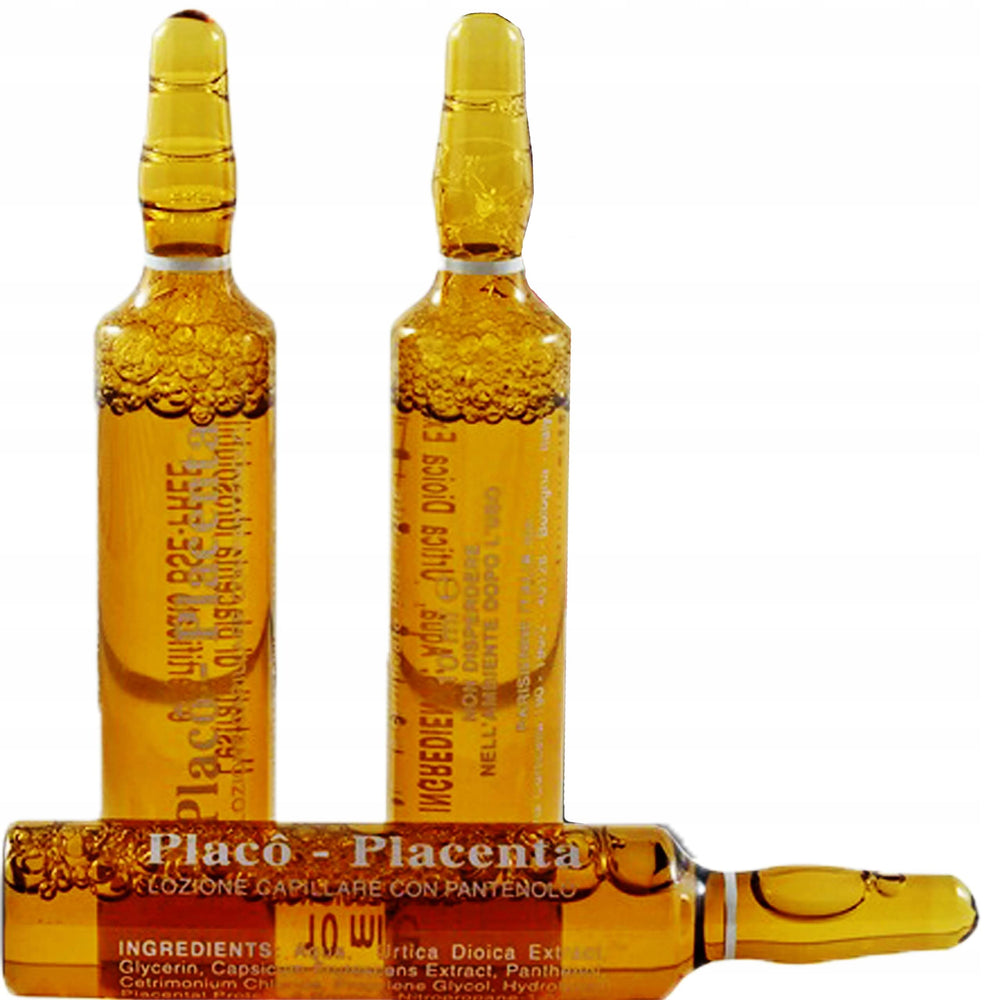 Placenta Placo damp hair after application ready for easy combing.