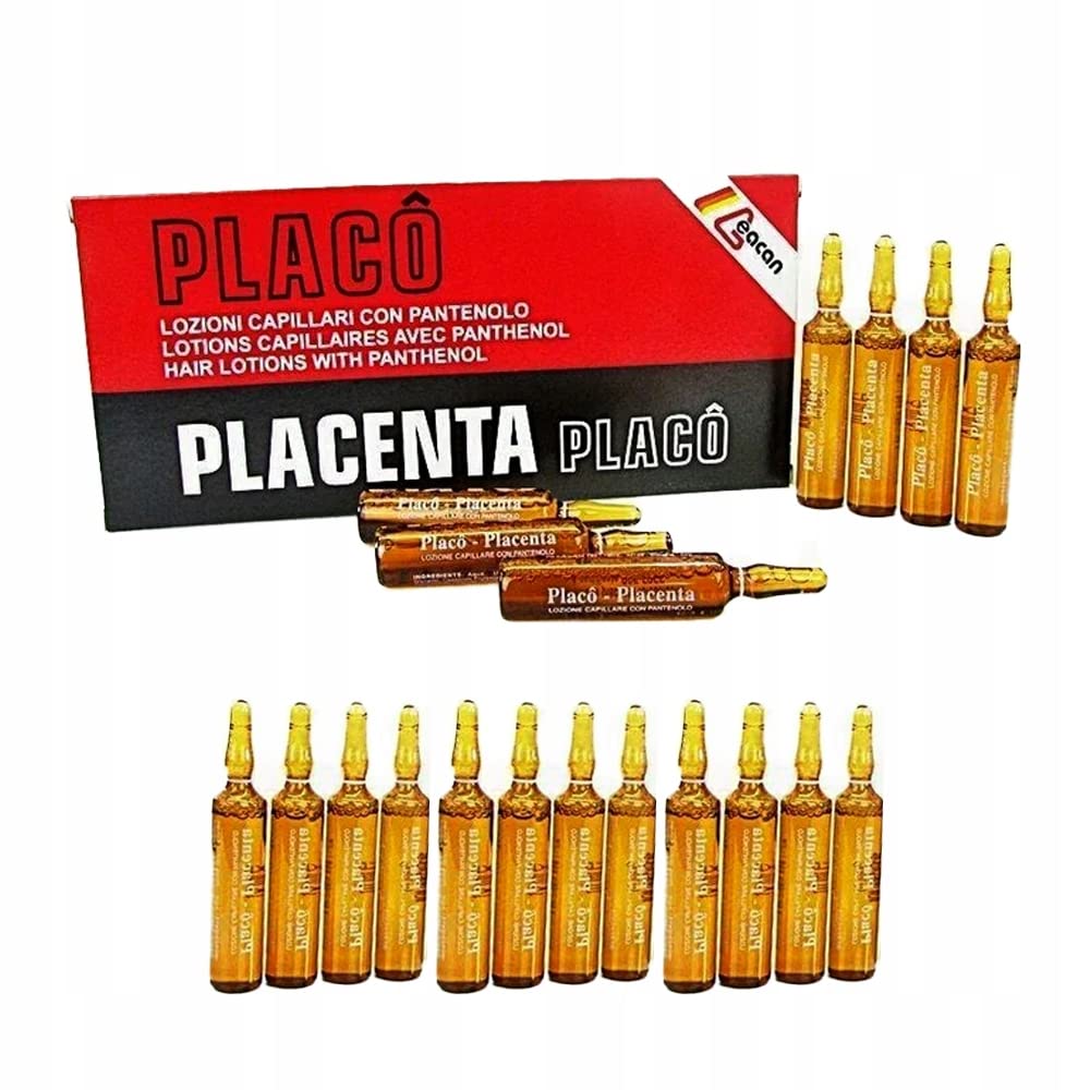 Placenta Placo Made in Italy label signals quality formulation.