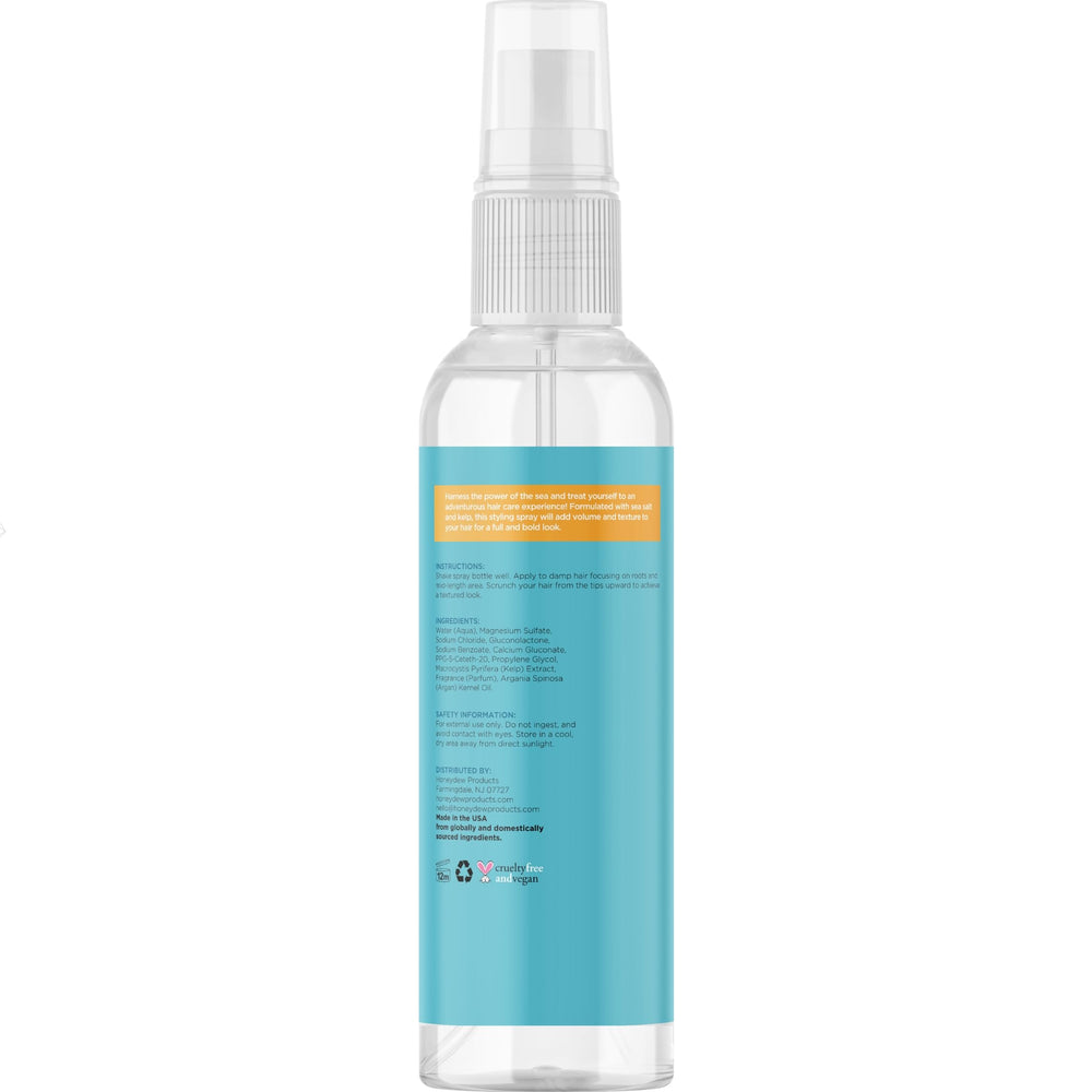Planative curly-hair-friendly spray demonstrated adding natural waves and bounce.