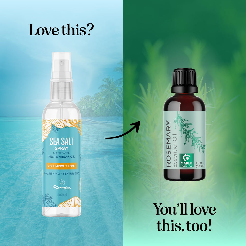 Planative travel-sized bottle ready for on-the-go styling.