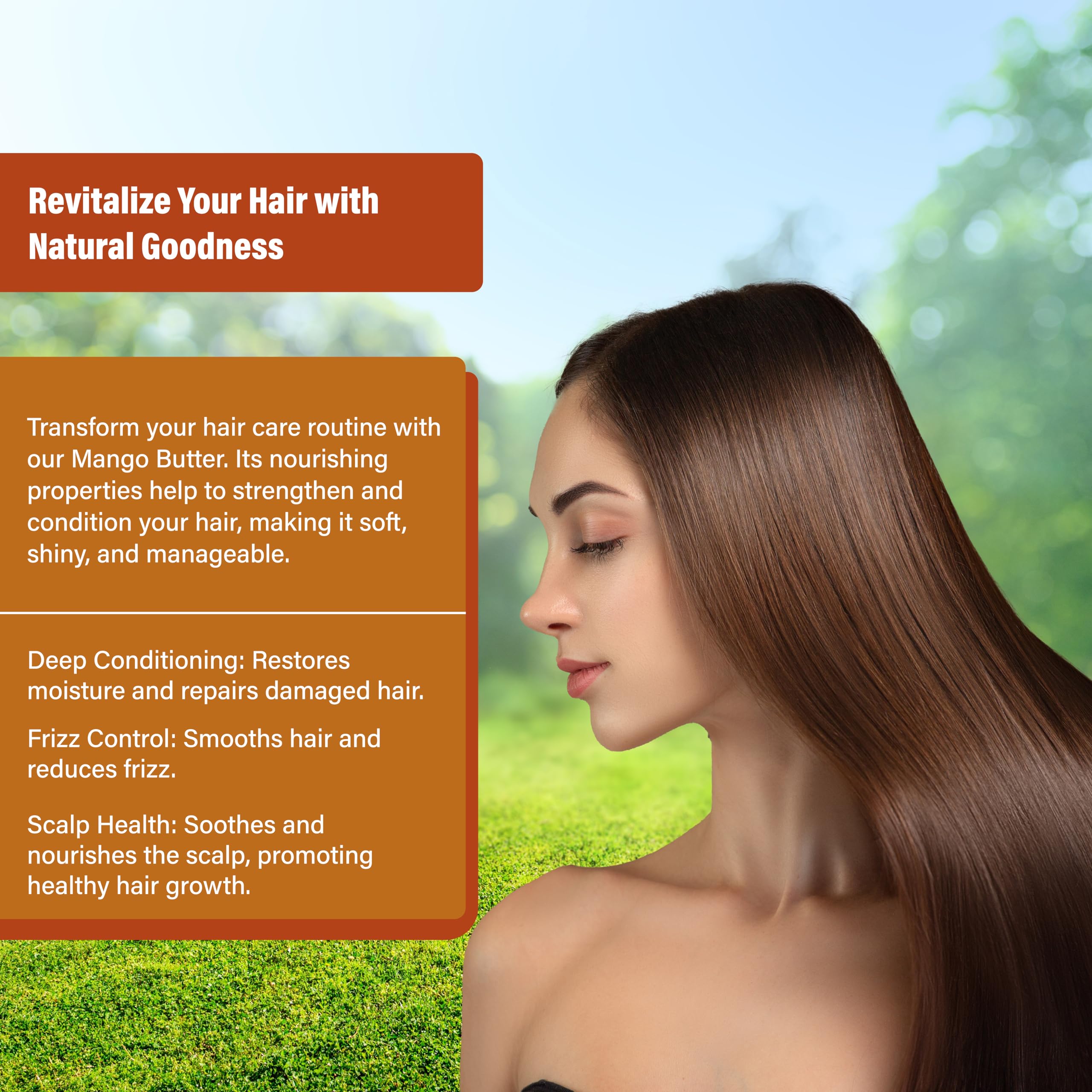 Plant Guru Mango Butter swatch on skin showing deep moisturization