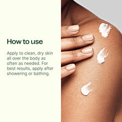 Plant Therapy Peppermint Body Lotion ingredients list highlights aloe, sunflower oil, and shea.