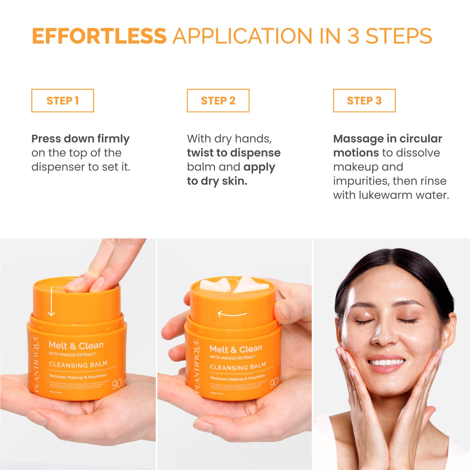 PLANTIFIQUE works for all skin types with a gentle, non-irritating cleanse.