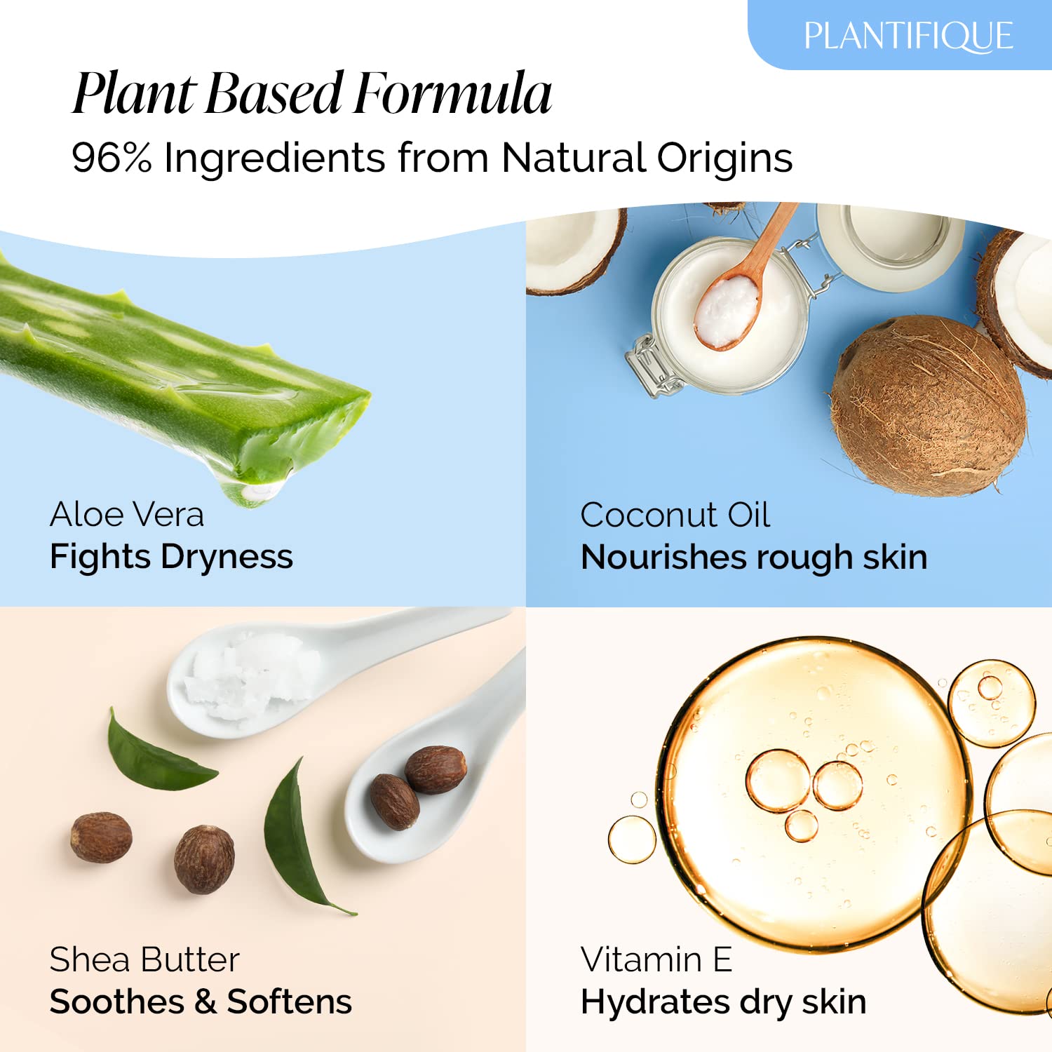 Plantifique foot mask Shea butter application closeup showing nourishing cream.