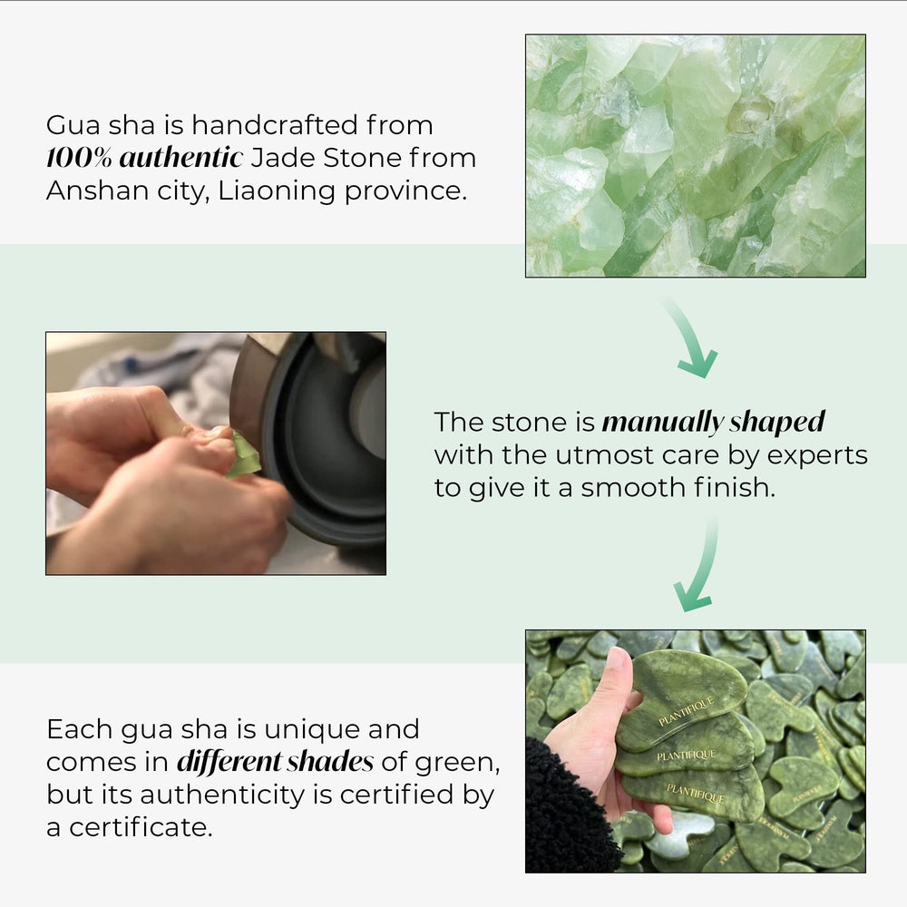 Plantifique Gua Sha durable build quality photo emphasizing long-lasting tool