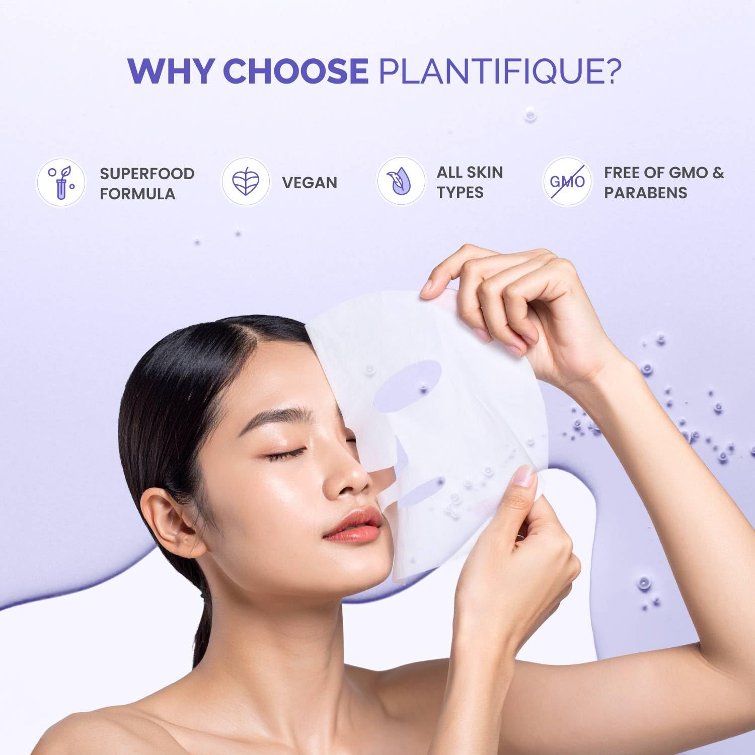 PLANTIFIQUE Korean beauty ritual-inspired formula shown in routine use