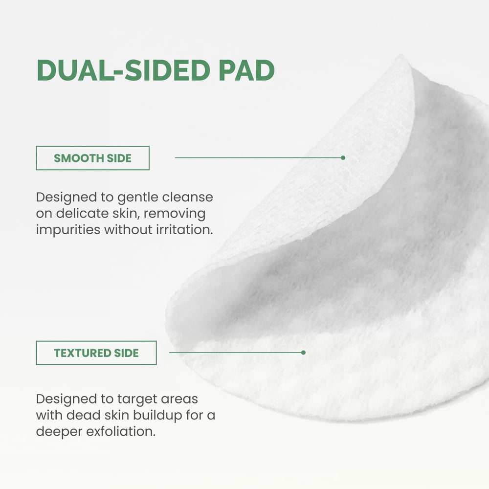 PLANTIFIQUE Niacinamide toner pad close-up for improved texture and radiance
