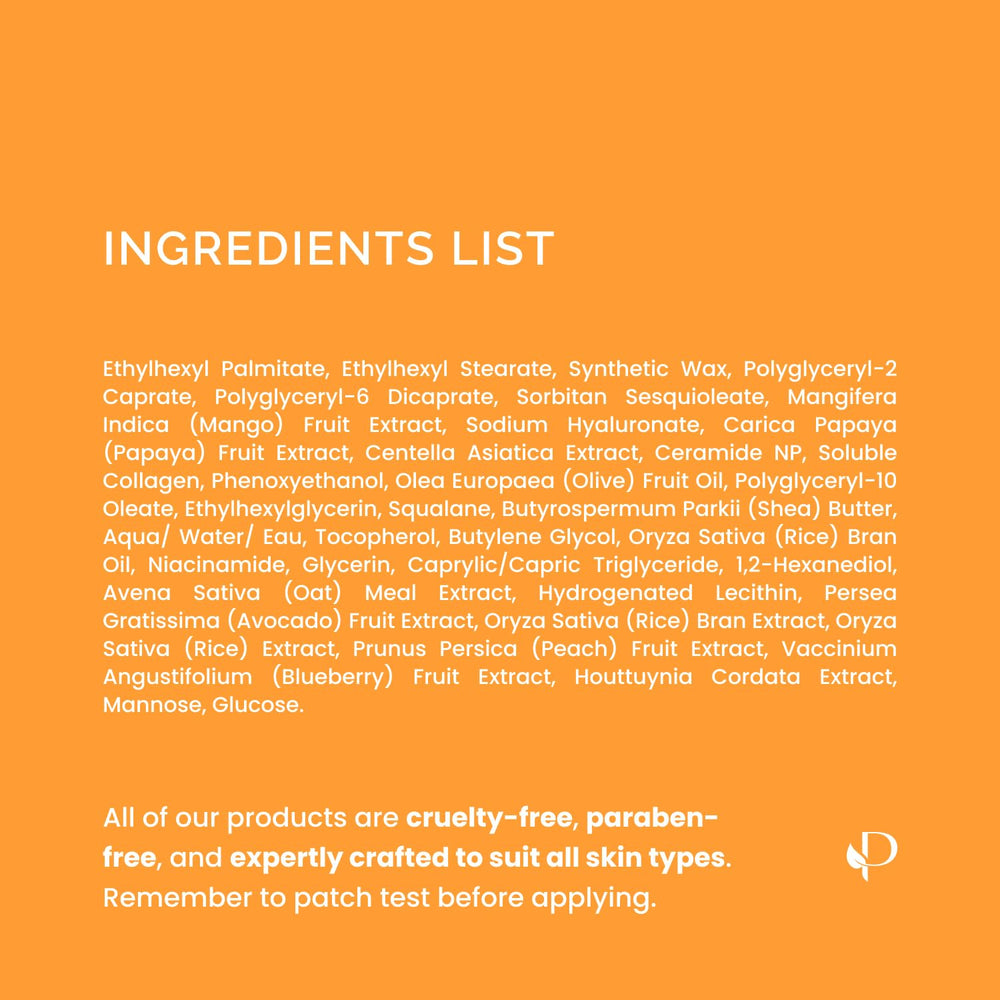 PLANTIFIQUE nourishing formula helps texture and radiance without irritation.