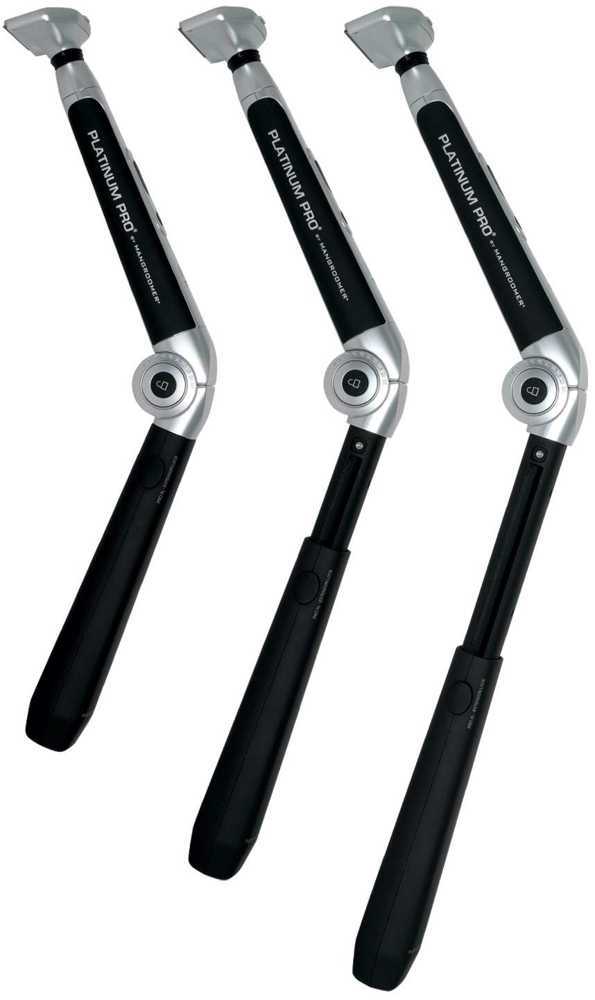 Platinum Pro Mangroomer foil head close-up for maintenance touch-ups.