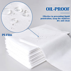 Platonee spa bed cover on a massage table for efficient clean sessions