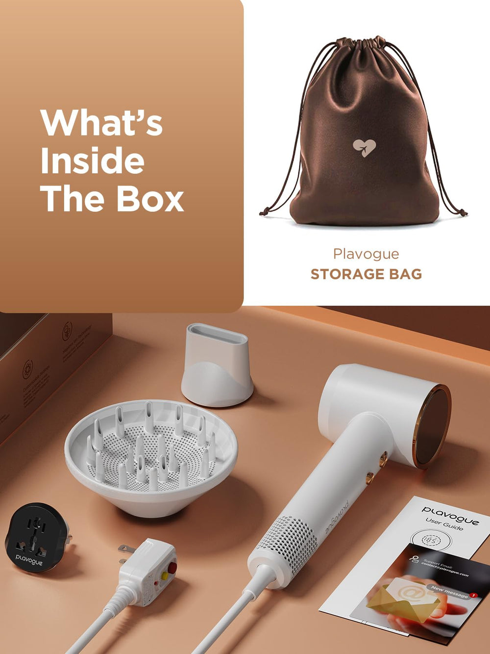 PLAVOGUE AI thermal protection system maintains safe temperatures during styling