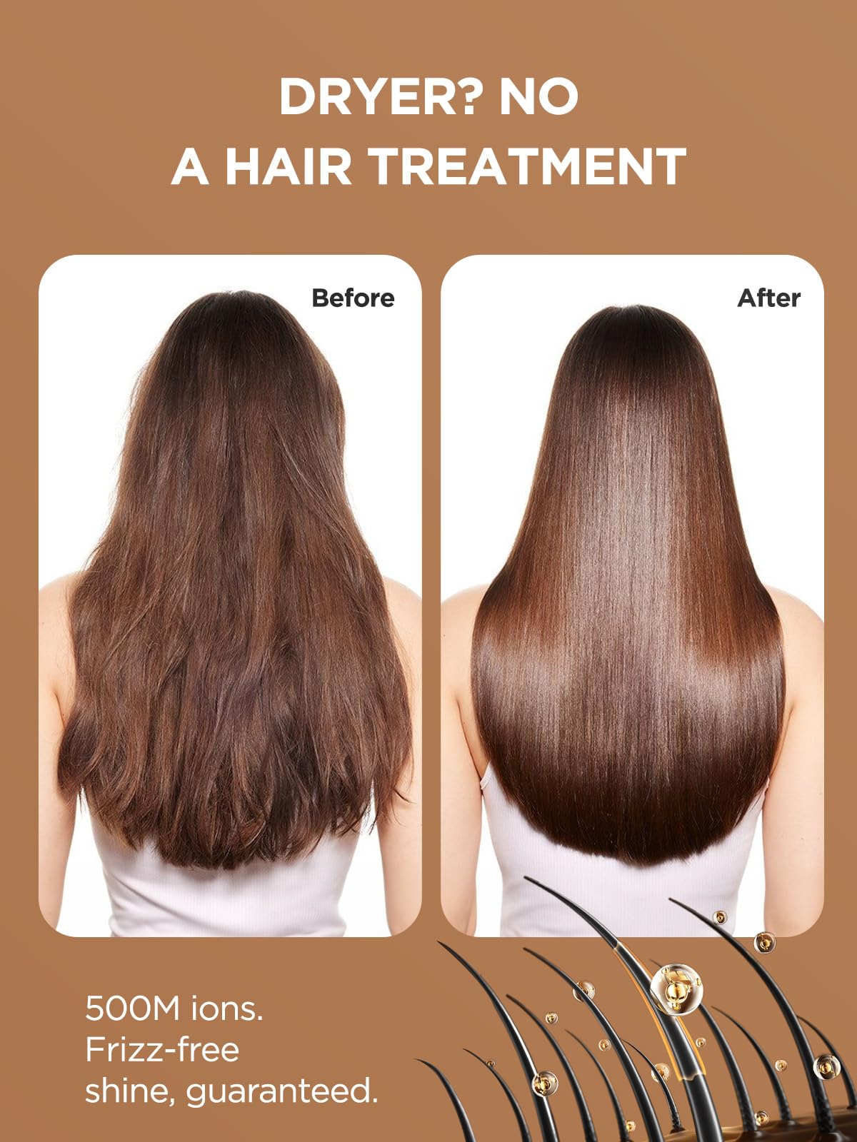 PLAVOGUE ionic technology reduces frizz and adds shine