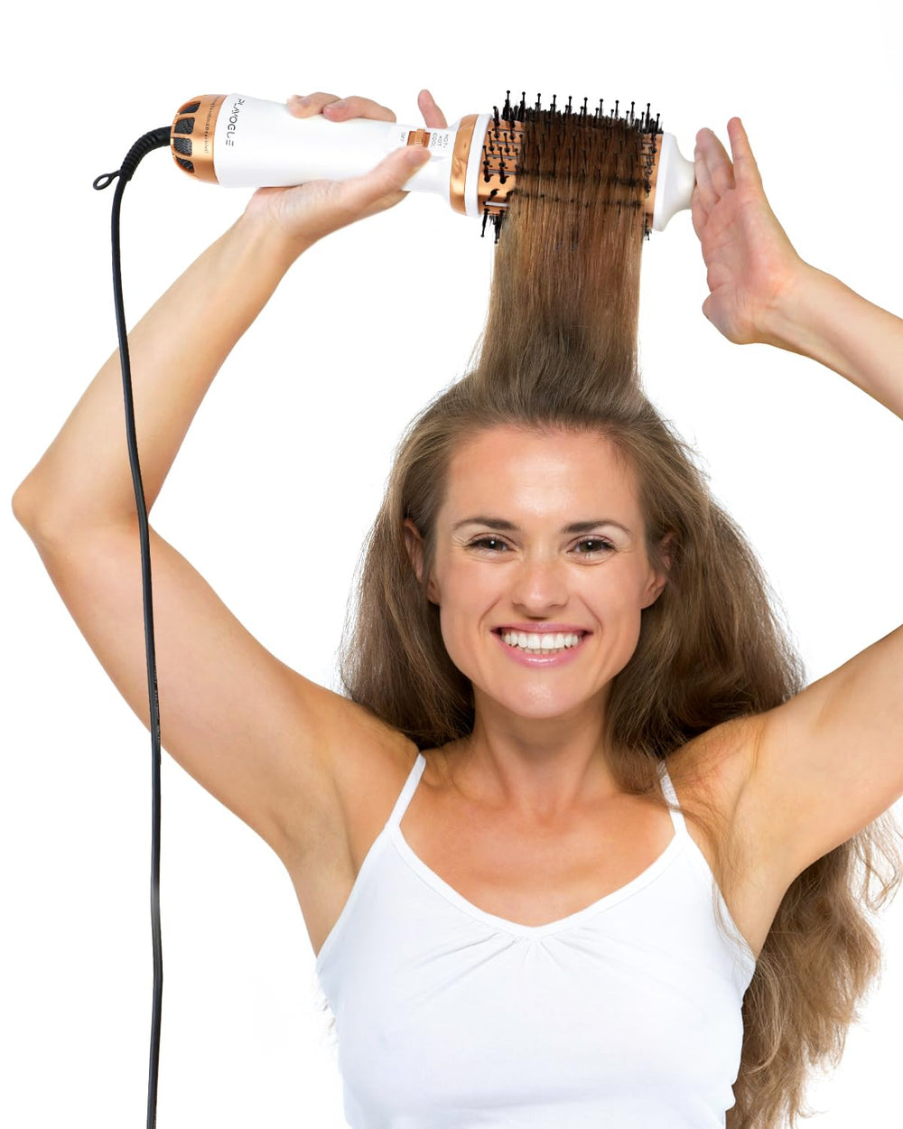 PLAVOGUE quick-drying styling tool for smooth, salon-like results at home or away.