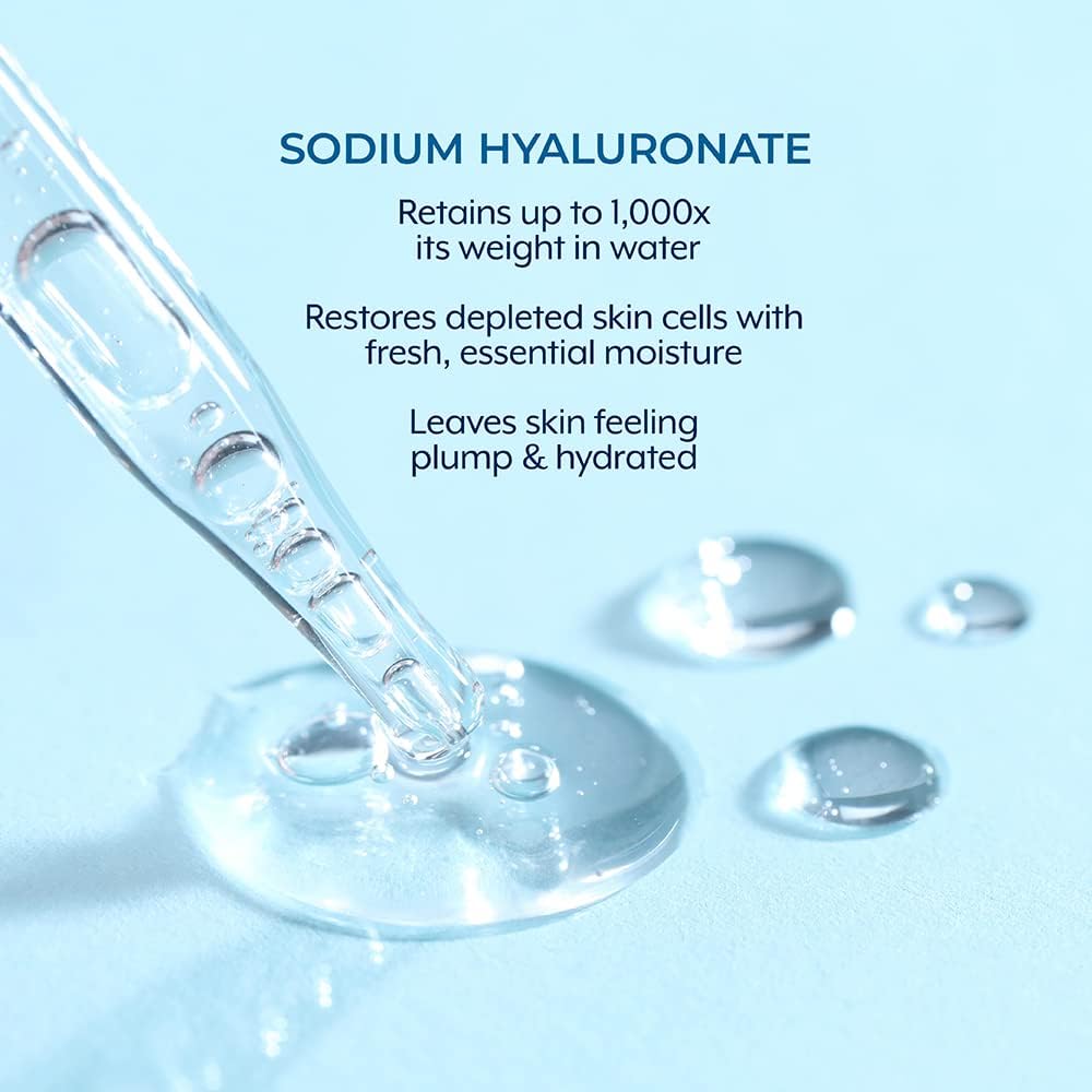 Plexaderm Hyaluronic Moisturizer closeup-apply demonstrates easy, even application